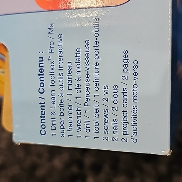 NWT Vtech Drill & Learn Toolbox - Picture 9 of 13